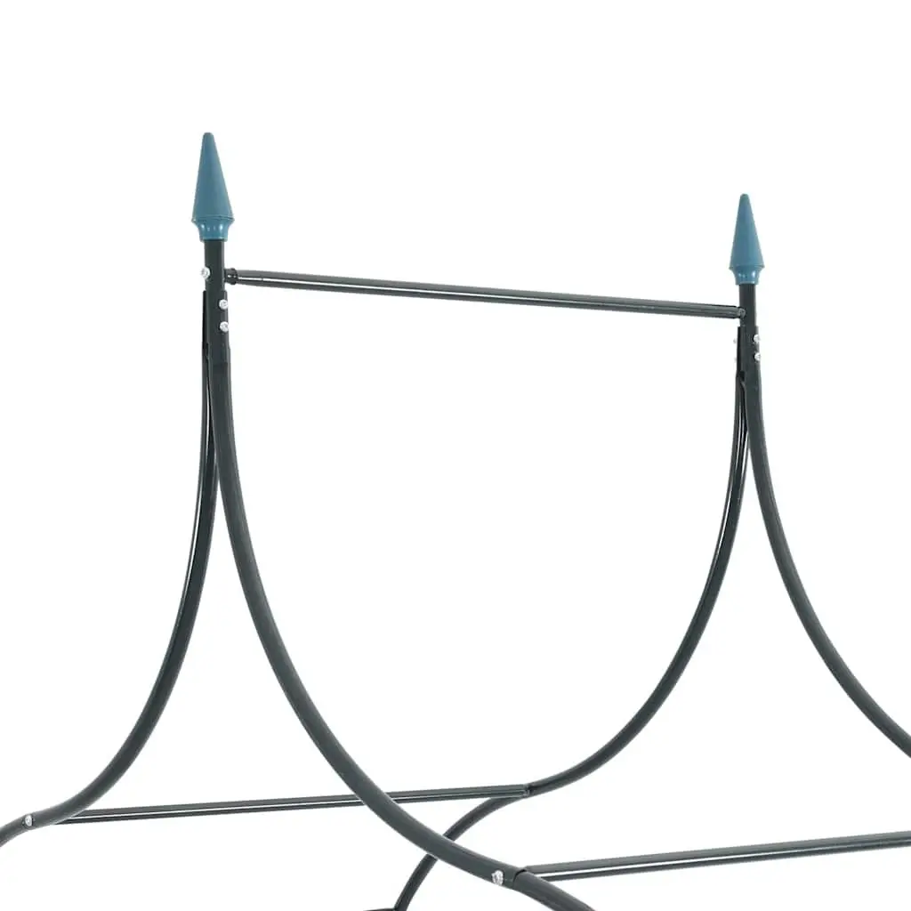 Garden Arch Spike Design Dark Green Climbing Plants Outdoor Structures Metal