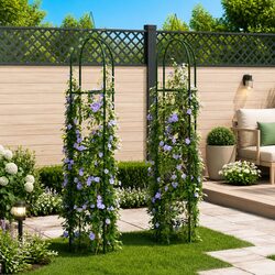 Functional Garden Arch Towers for Your Climbing Plants
