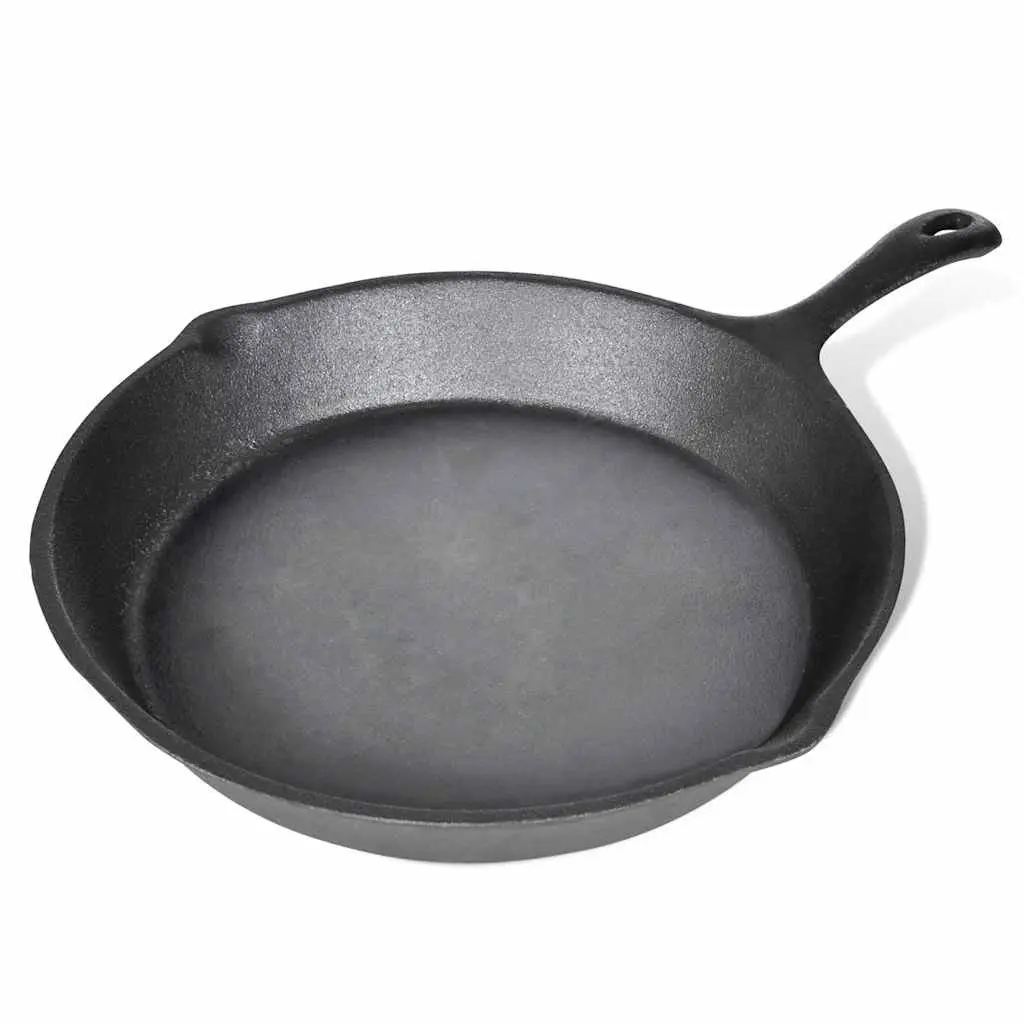 9 Piece Outdoor Cooking Set Steel Black Cookware for Camping BBQ Picnic with Grill Pan and Accessories