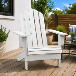 Solid Hardwood Armchair for Garden and Patio Use