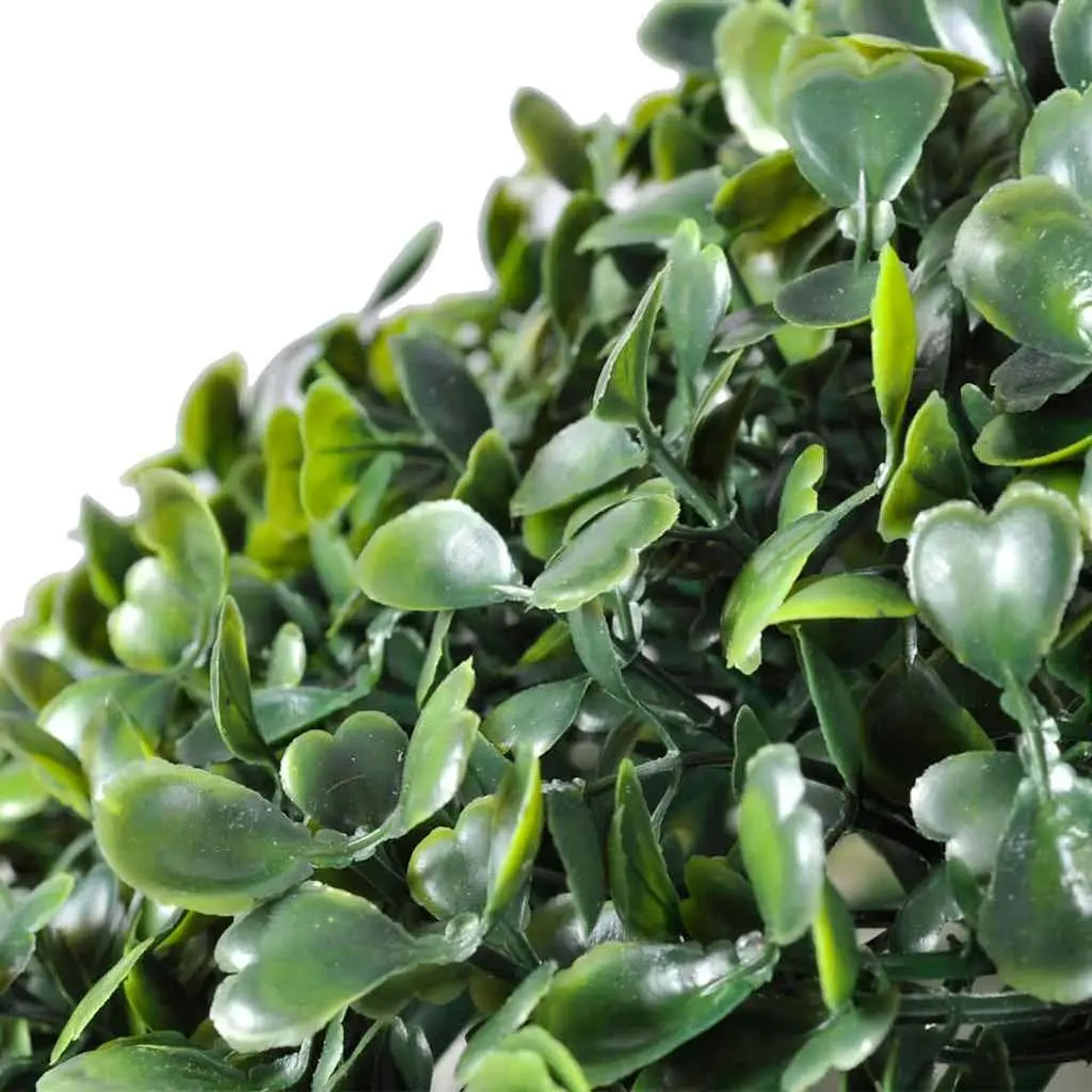 Artificial Topiary Ball PVC 35cm Green Decorative Faux Plant Sphere Indoor Outdoor