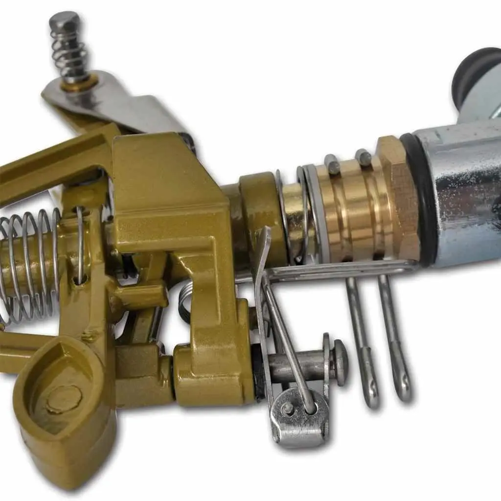 Impulse Sprinkler Set Zinc and Copper Construction 2 Piece Gold