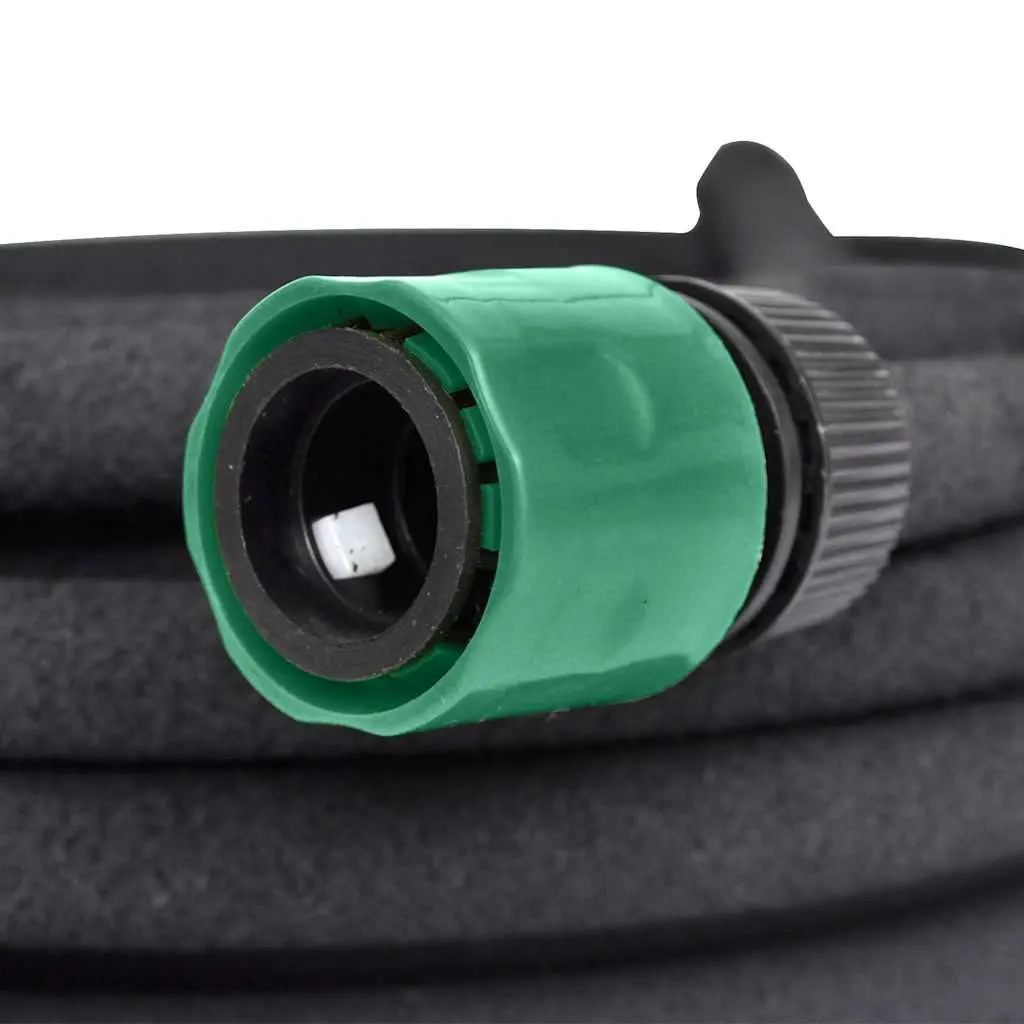 Soaker Hose Weather Resistant 50m Black 1/2" Connector