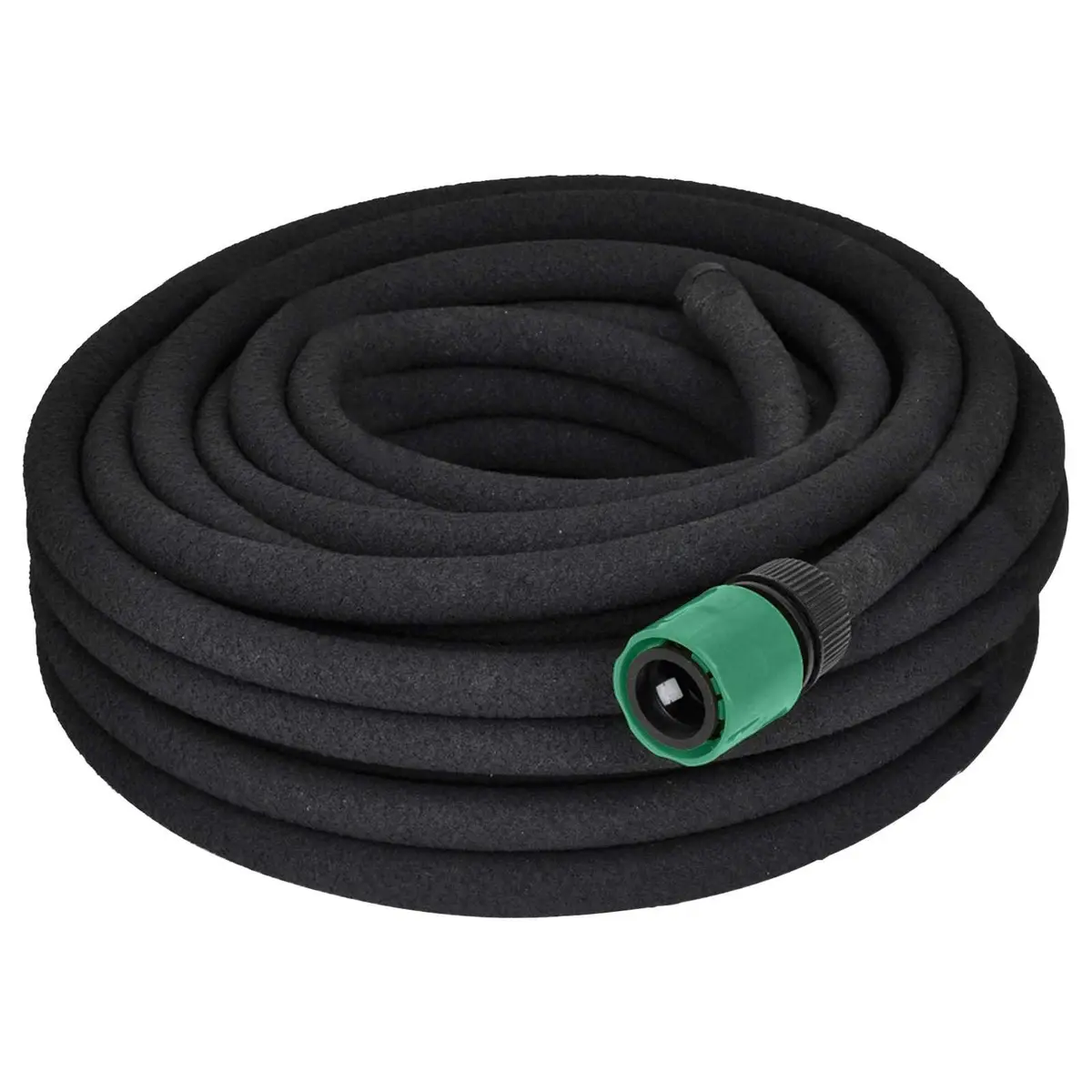 Soaker Hose Weather Resistant 50m Black 1/2" Connector