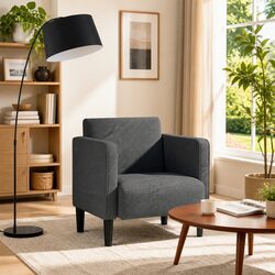 Functional Dark Grey Arm Chair for Every Room