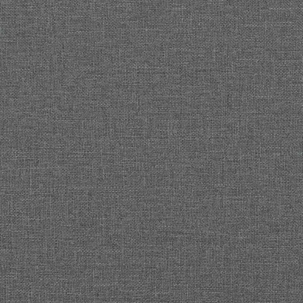Loveseat Sofa Dark Grey 111cm Two Seater Compact Living Room Furniture