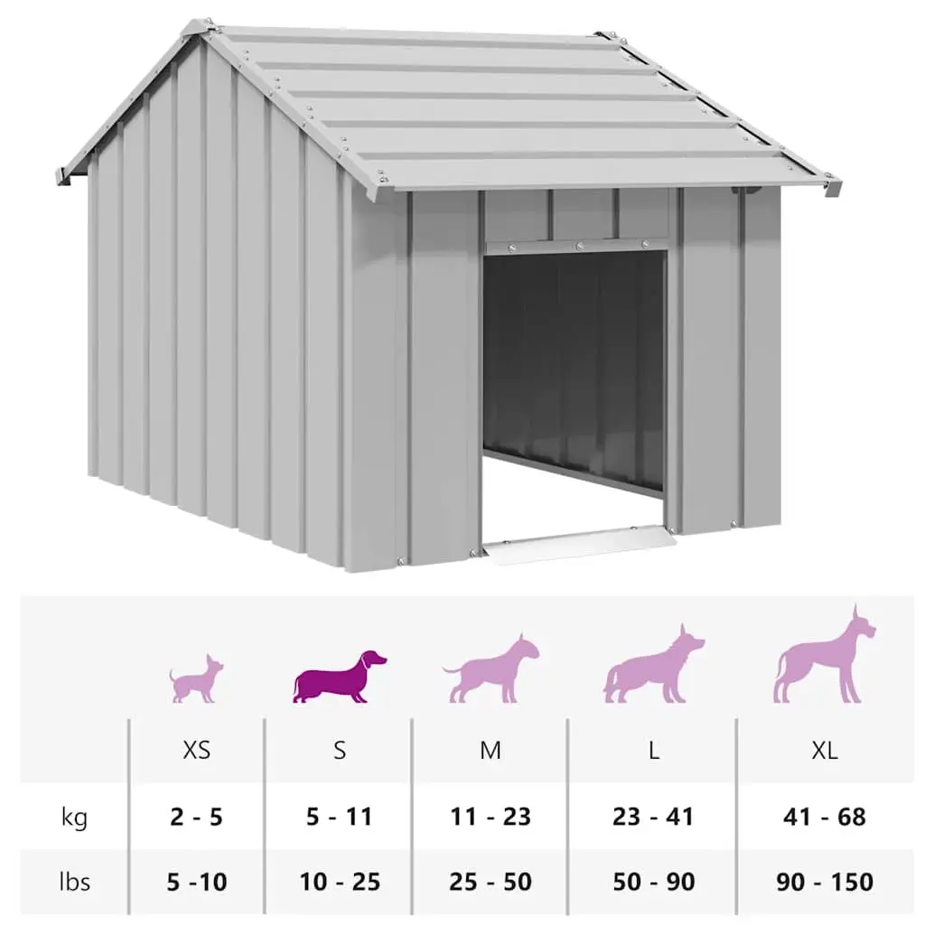 Dog House for Outdoor Use with Easy Access