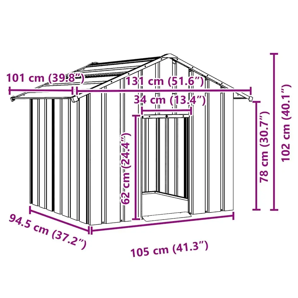 Dog House for Outdoor Use