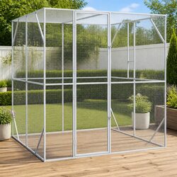 Functional Outdoor Bird Cage for Gardens and Terraces