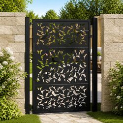 Practical Garden Gate for Security and Aesthetic Appeal