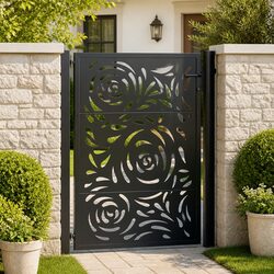 Secure Your Space with a Practical 100x125cm Garden Gate