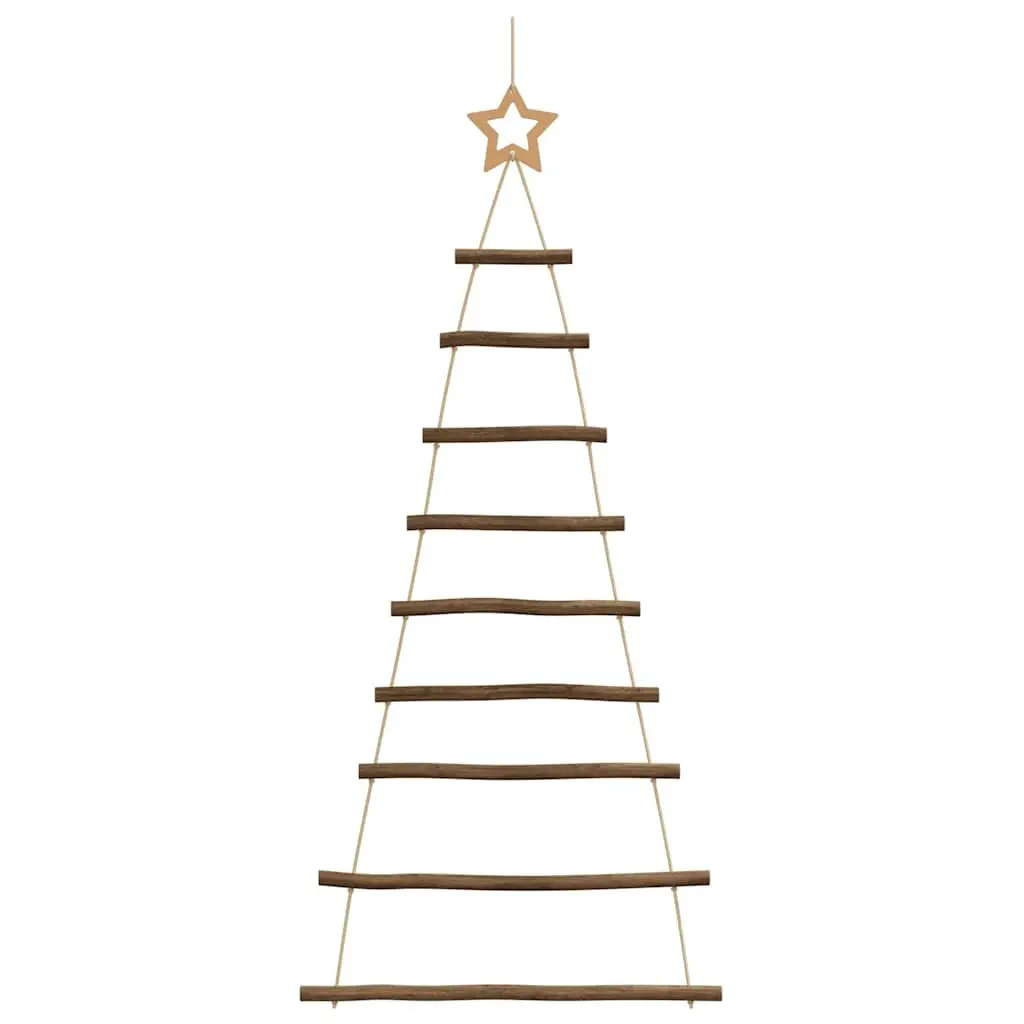 Hanging Christmas Trees Natural Wood Branches 55 x 120 cm Rustic Decoration