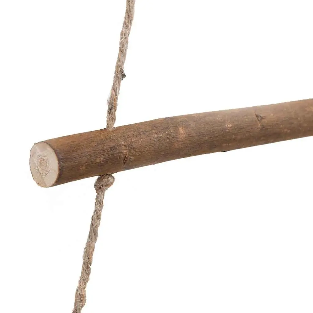 Hanging Christmas Tree Decoration 86x180 cm Natural Wood Branch Wall Door