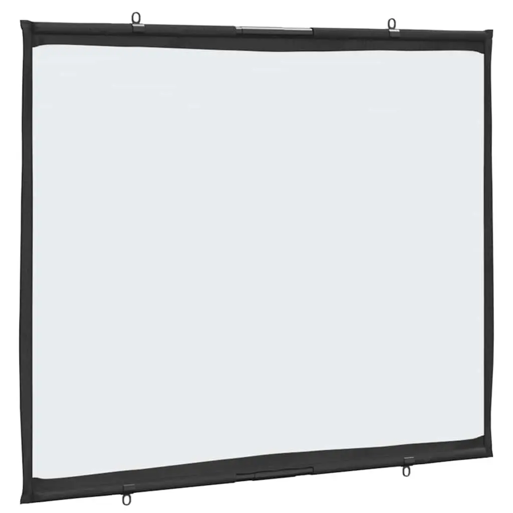 Projection Screen Wall-Hanging 72 Inch 4:3 Matte Home Theater Classroom