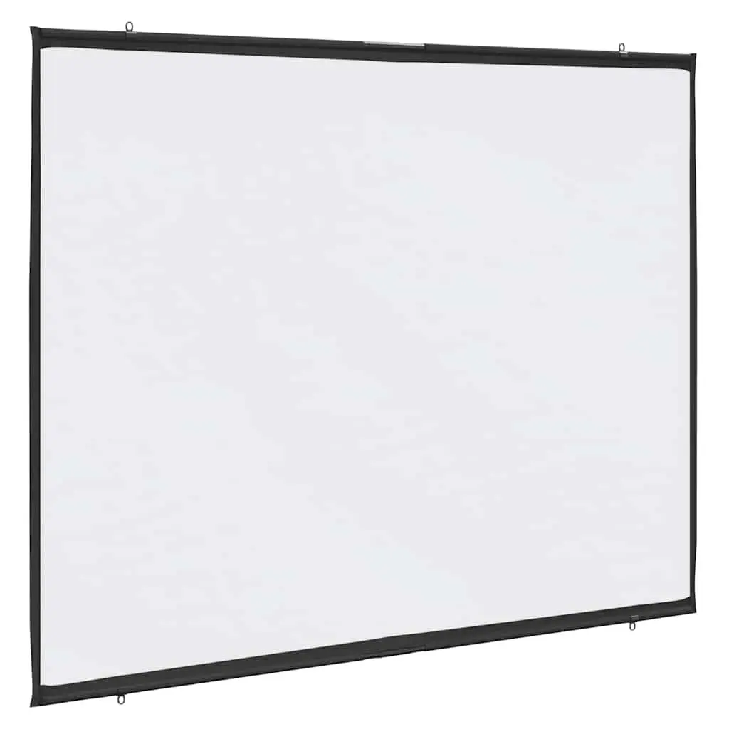 Projection Screen Wall-Hanging 84 Inch 4:3 Matte Home Theater Classroom Office