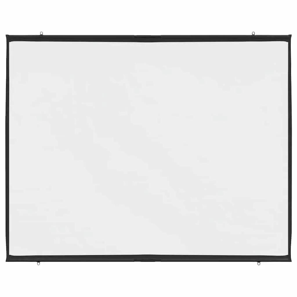 Projection Screen Wall-Hanging 84 Inch 4:3 Matte Home Theater Classroom Office