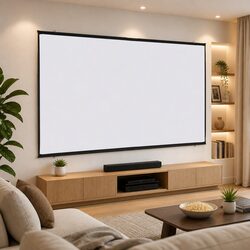 108 Inch Projection Screen for Classroom and Home Use