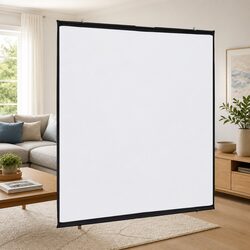 Versatile 81 Inch Projection Screen for Home and Classroom Use