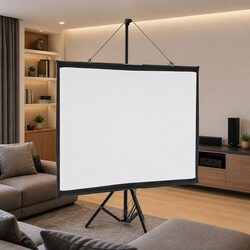 60 Inch Tripod Projection Screen for Home and Office Use