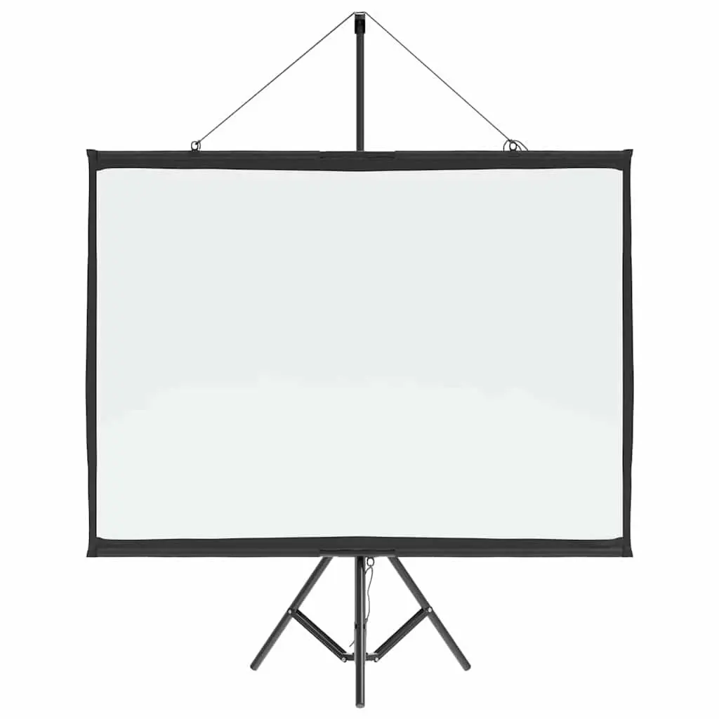 Projection Screen Manual Tripod 60 Inch Polyester Matte White