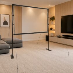Portable 90 Inch Projection Screen for Various Settings