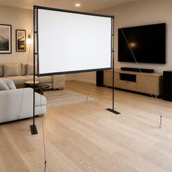 Versatile 100 Inch 4:3 Projection Screen for Every Setting