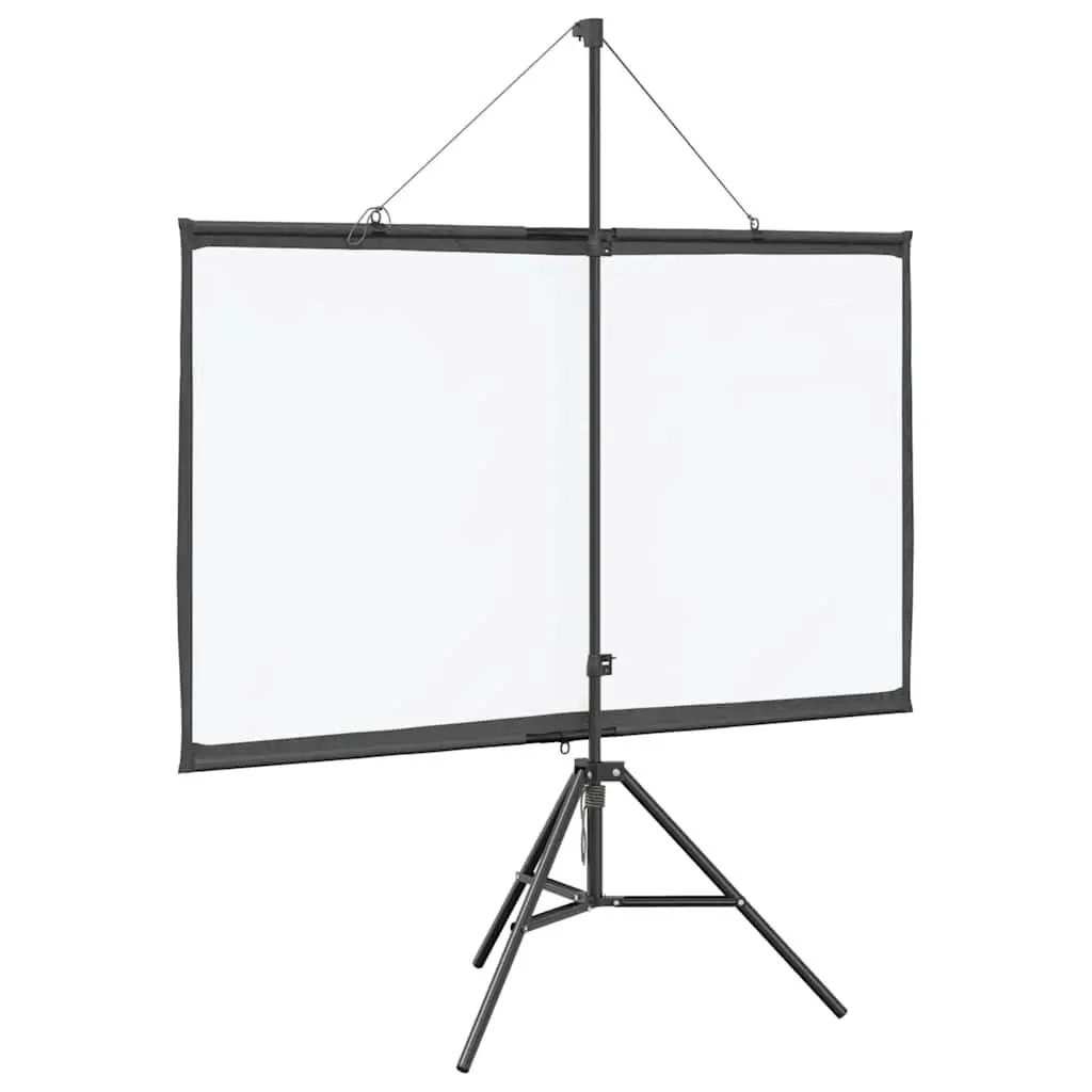 Projection Screen Tripod Stand 60 Inch Matte White