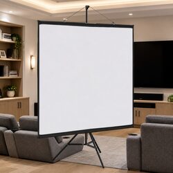 Portable 67 Inch Projection Screen with Tripod for Events