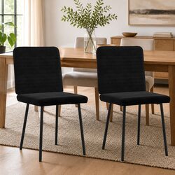 Versatile Black Velvet Dining Chairs for Any Room