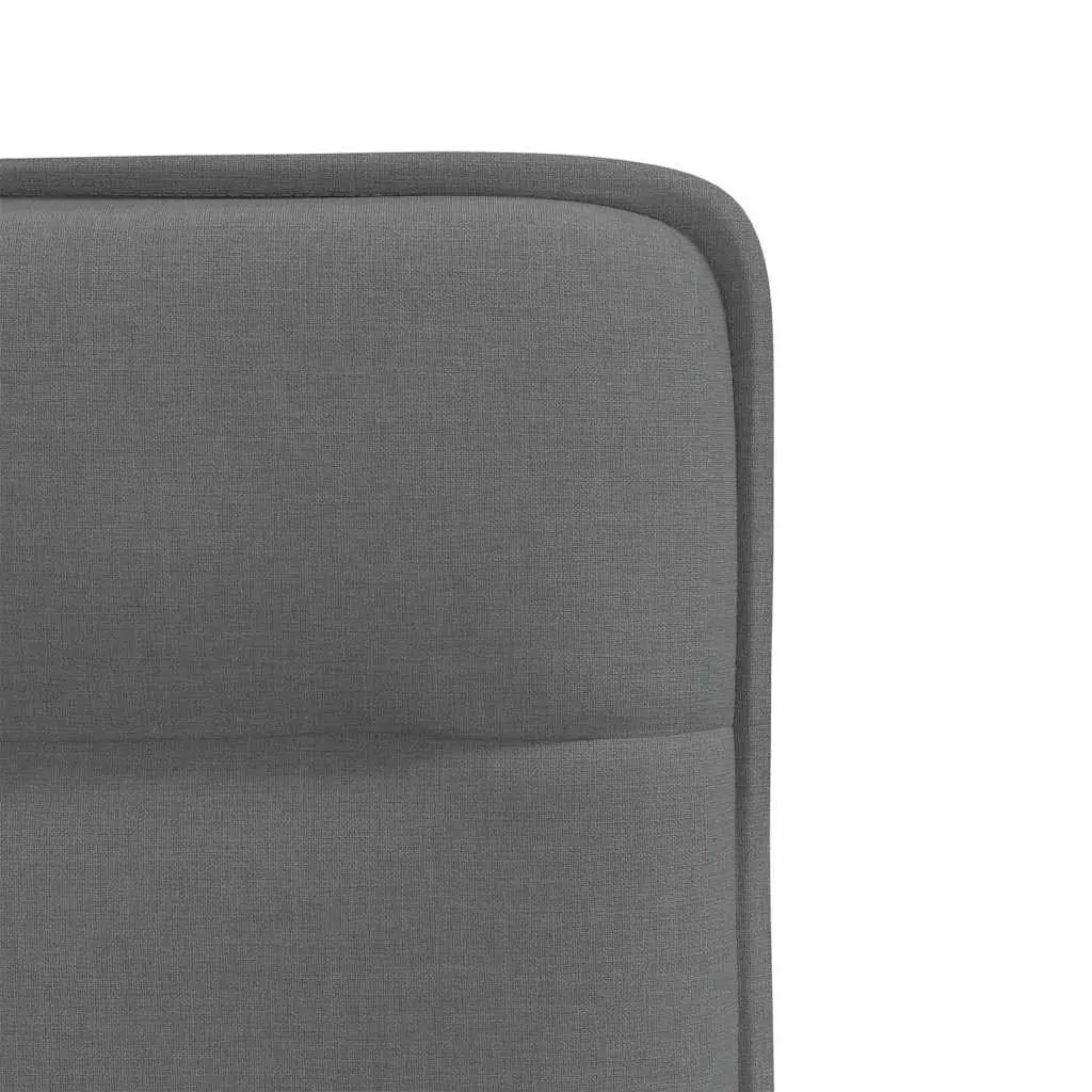 Dining Chairs Grey Fabric Swivel Ergonomic 2 Piece