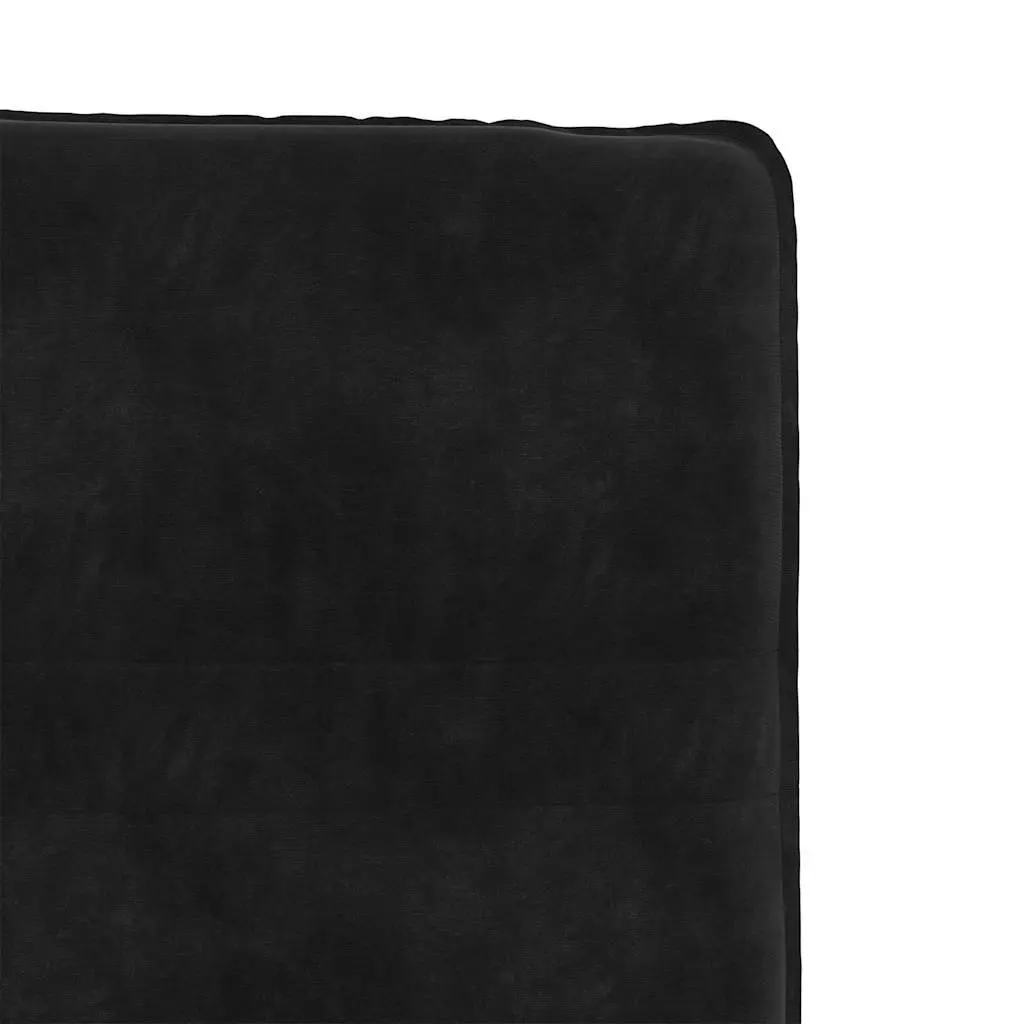 Dining Chairs Set of 2 Black Velvet Kitchen Room Seating Ergonomic Design