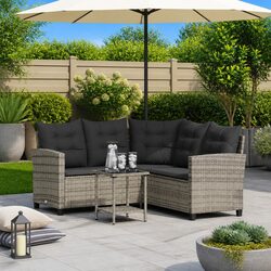 Practical L-Shaped Sofa for Your Outdoor Needs