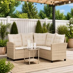 Versatile L-Shaped Sofa for Your Outdoor Living