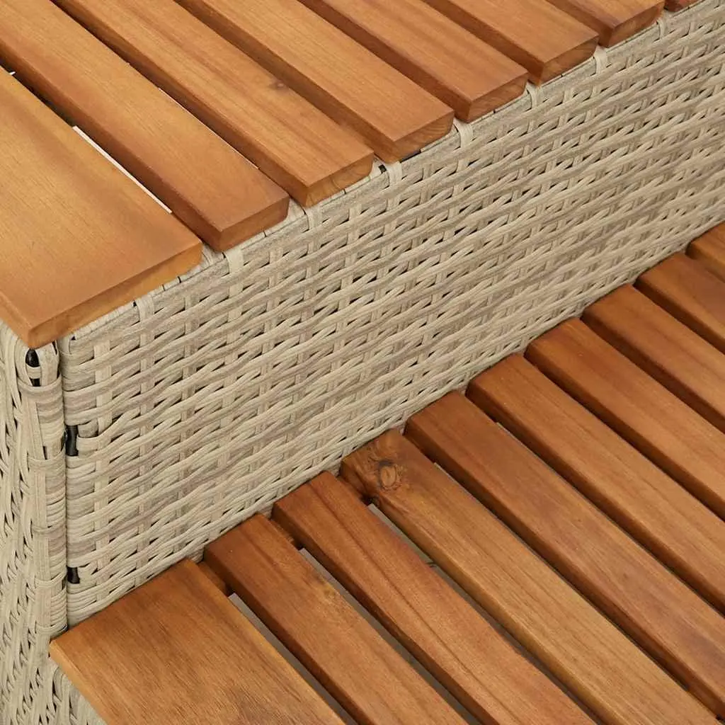 Beige Hot Tub Step 50x50x50.5cm for Safe Entry