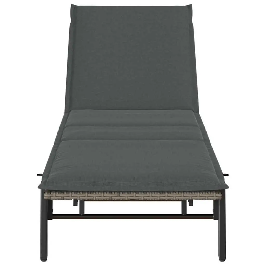 Adjustable Sun Lounger for Garden Relaxation