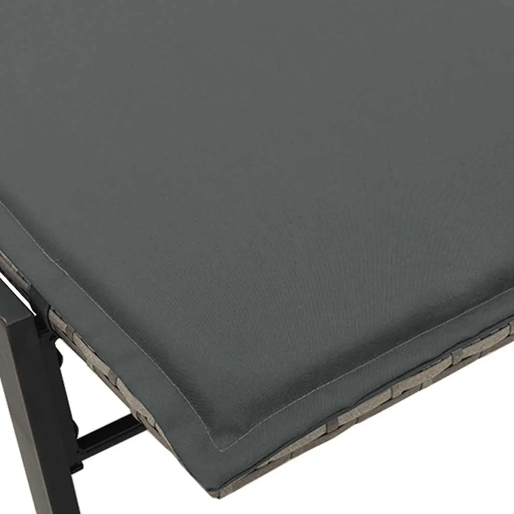 Adjustable Sun Lounger for Garden Relaxation