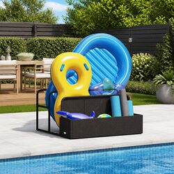 Practical Poolside Float Storage for Your Outdoor Needs 110x100x57cm