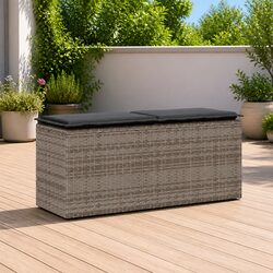 Practical Garden Bench with Cushion for Outdoor Use