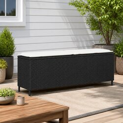 Practical Outdoor Bench with Cushion for Any Space
