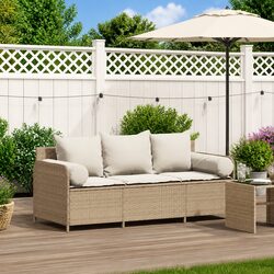 Functional 3-Seater Sofa for Your Garden or Patio