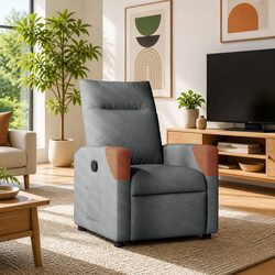 Practical Grey Recliner Chair for Comfort in Any Room