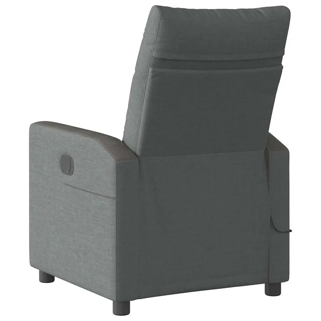 Grey Massage Recliner for Home Relaxation