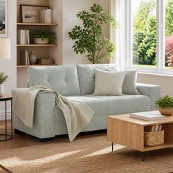 Functional Grey Velvet Loveseat for Your Home