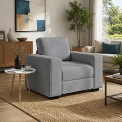 Practical Grey Sofa Chair for Any Room