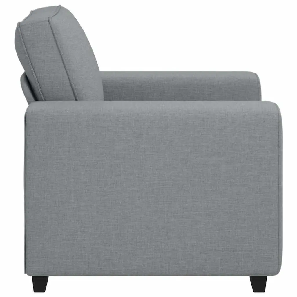Sofa Chair Polyester Fabric 100x77x82cm Grey