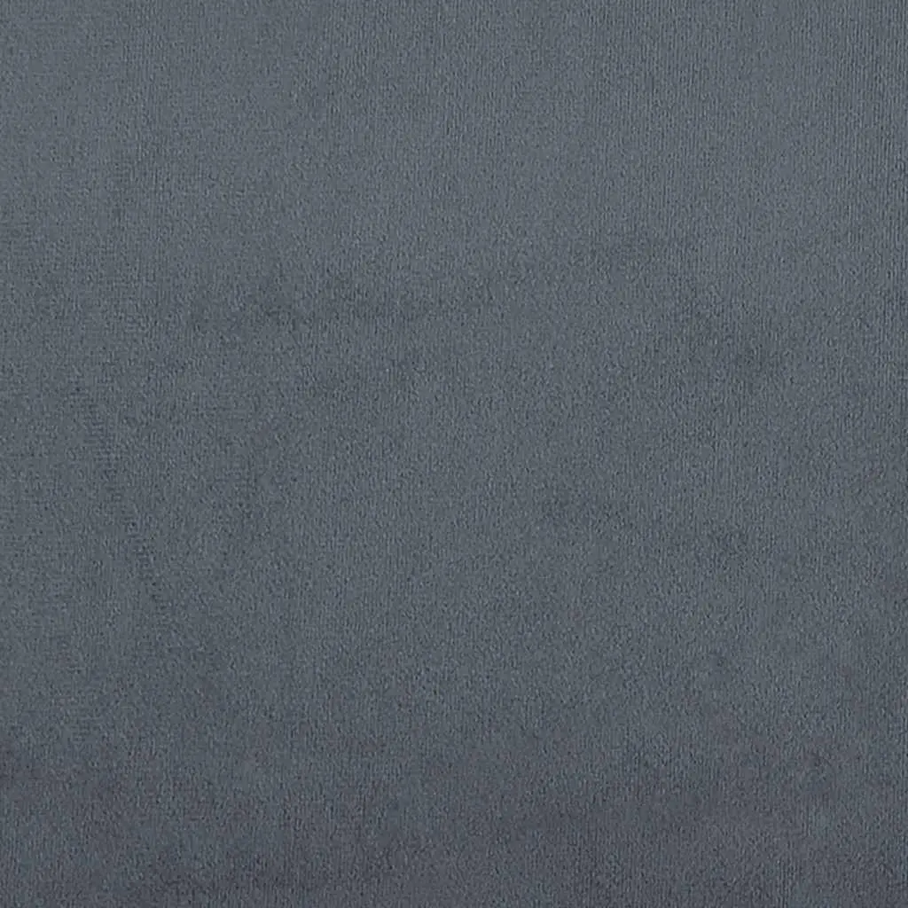 Loveseat Sofa 180cm Grey Velvet Two Seater Couch Living Room Bedroom Furniture