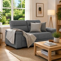 Practical 2-Seater Sofa for Living Rooms and Offices