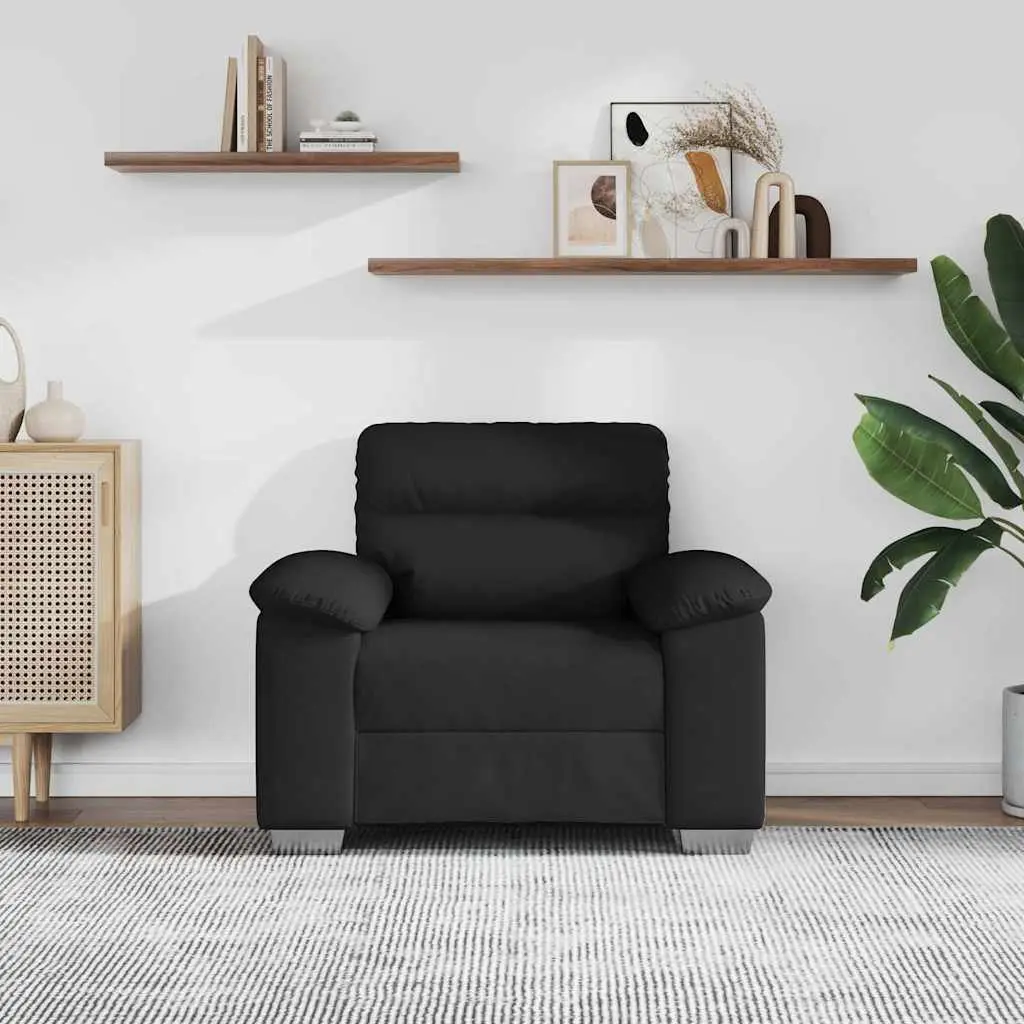 Black Sofa Chair for Home and Office Use