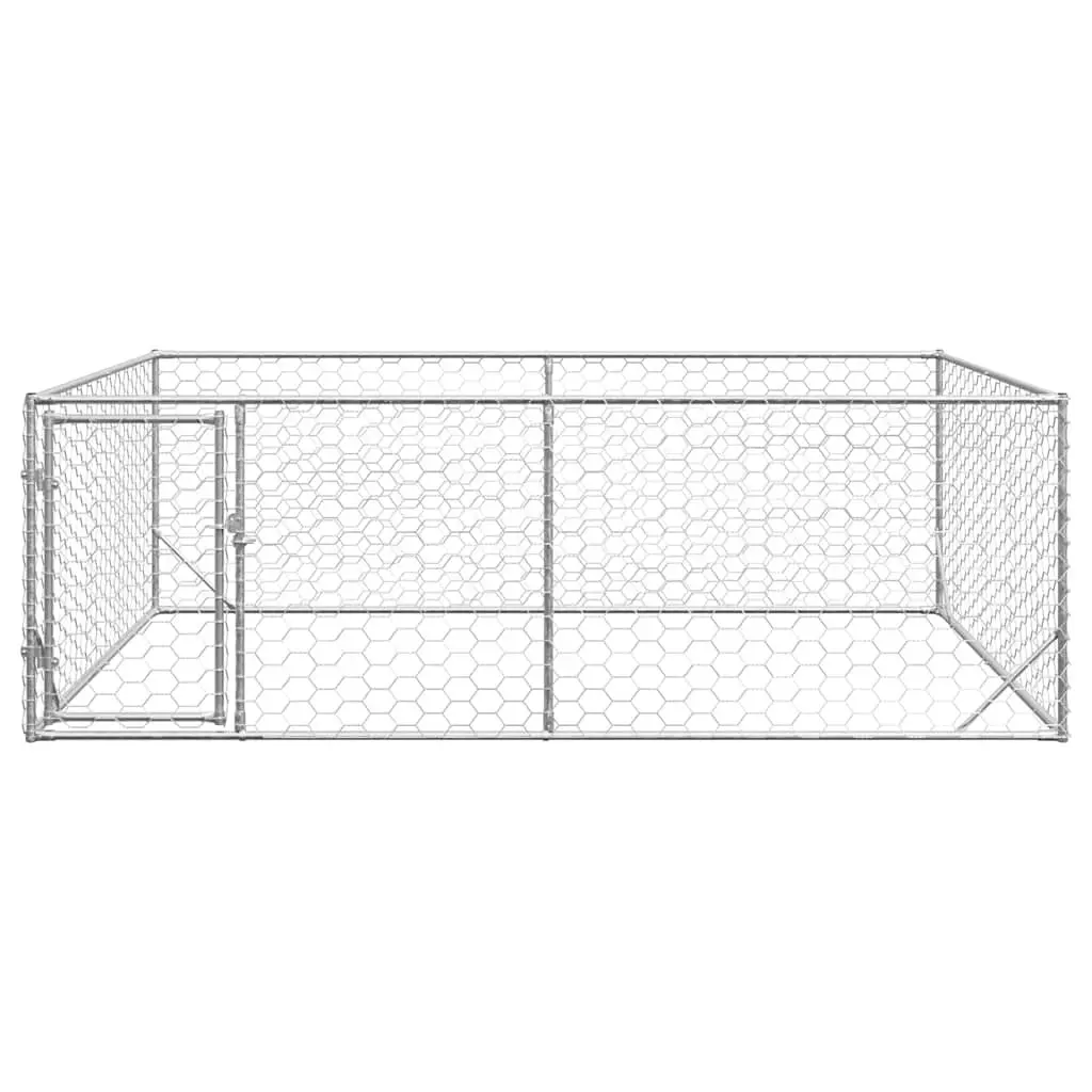 Outdoor Dog Kennel for Home Use 3x2x1m