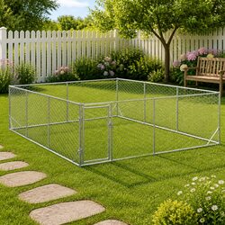 Practical 3x4x1m Dog Kennel for Outdoor Use